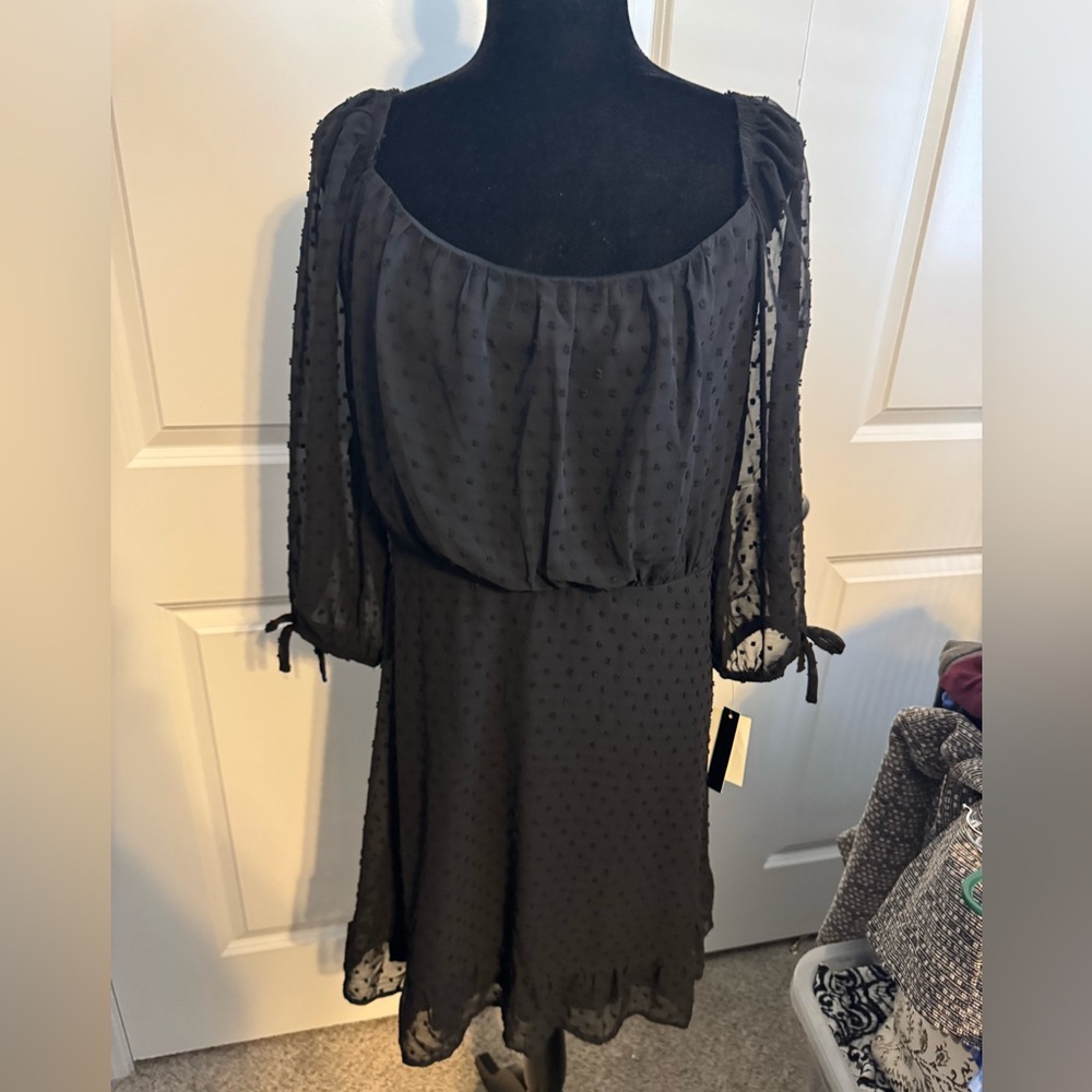 Little Black open back dress